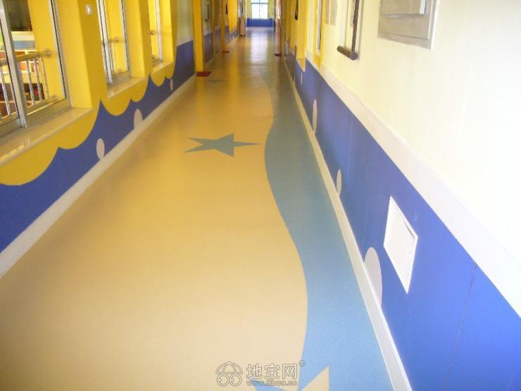 PVC商务地板,PVC运动地板幼儿园地板_6