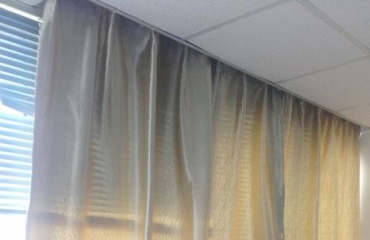 南昌办公室内窗帘设计安装，一米窗帘15元_9